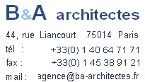  B&A  architectes